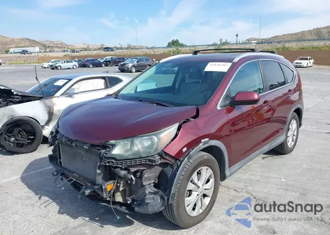 2012 Honda Cr-V Ex-L из США, поврежденный, VIN 5J6RM4H78CL047990
